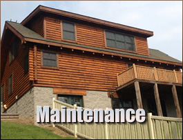  Shorter, Alabama Log Home Maintenance